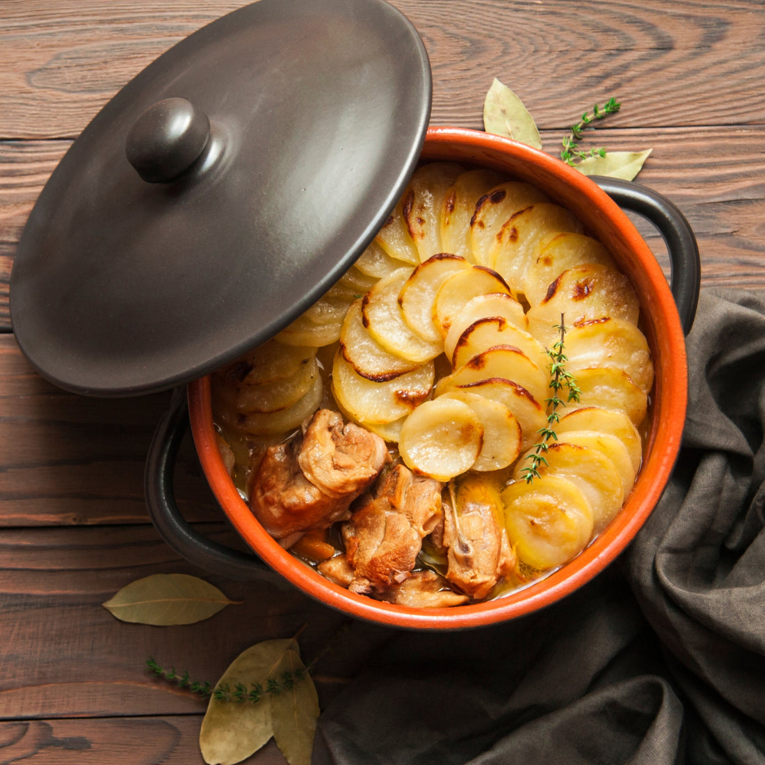 Slow Cooked Pork Shoulder Hotpot